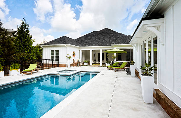 Concrete pool deck and patio installation Sandy Springs GA